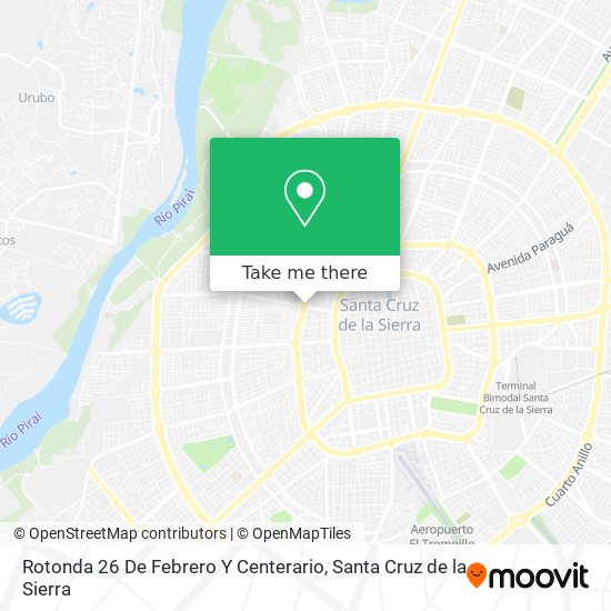 Mapa de Rotonda 26 De Febrero Y Centerario