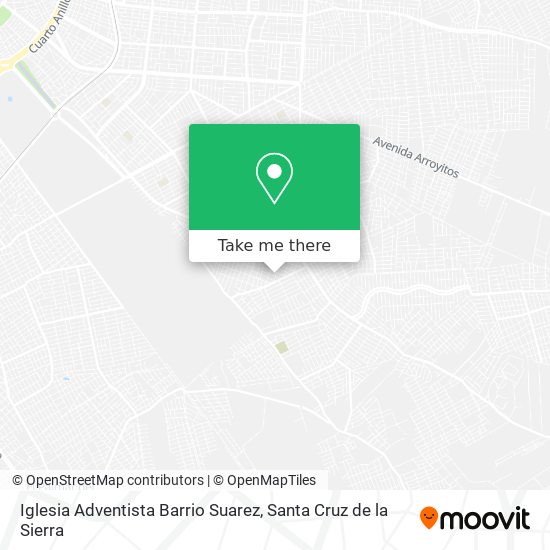 Mapa de Iglesia Adventista Barrio Suarez