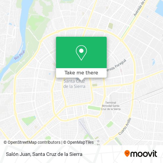 Salón Juan map