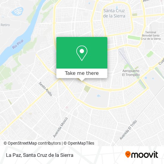 Mapa de La Paz