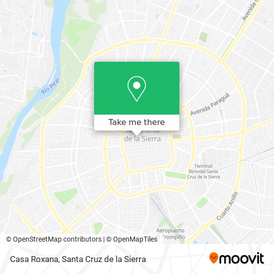Mapa de Casa Roxana