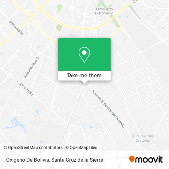 Oxígeno De Bolivia map