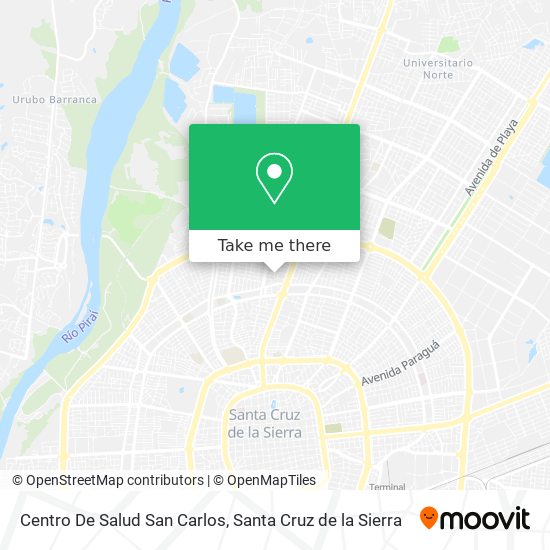 Centro De Salud San Carlos map