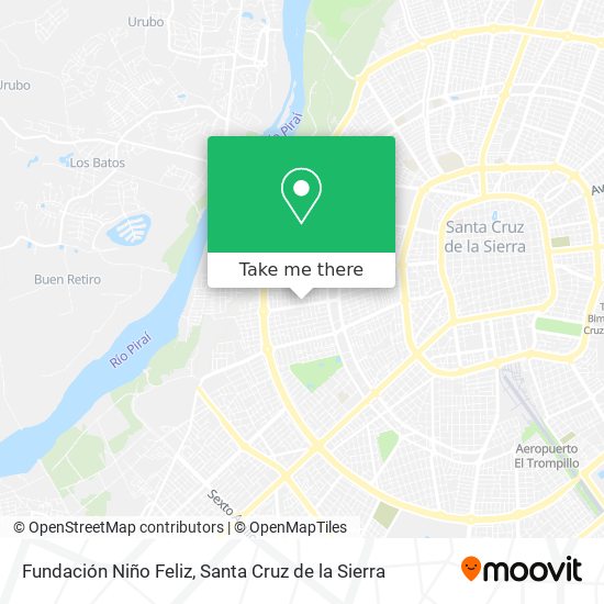 Fundación Niño Feliz map