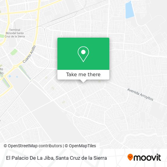 El Palacio De La Jiba map