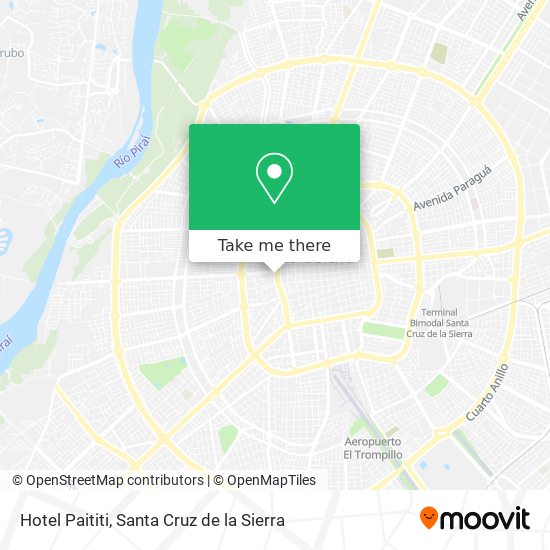 Mapa de Hotel Paititi