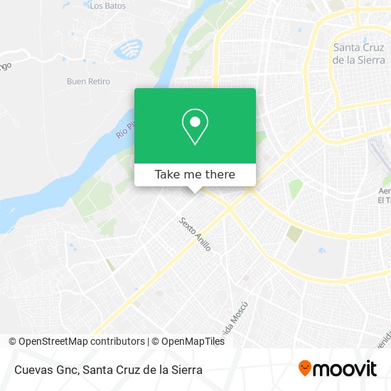 Mapa de Cuevas Gnc