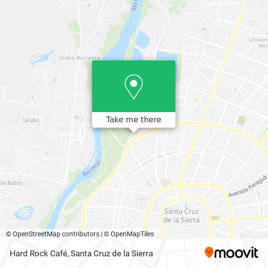 Mapa de Hard Rock Café