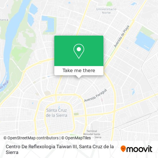 Mapa de Centro De Reflexologia Taiwan III