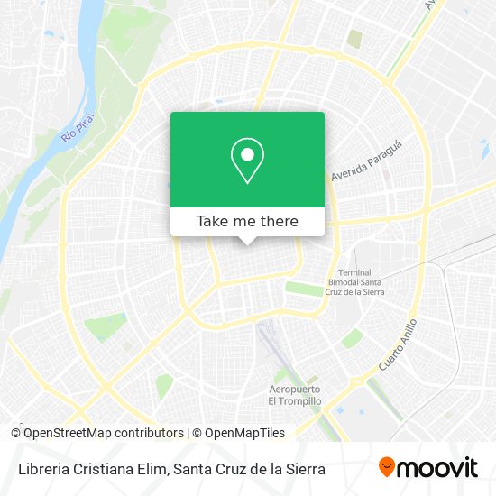 Mapa de Libreria Cristiana Elim