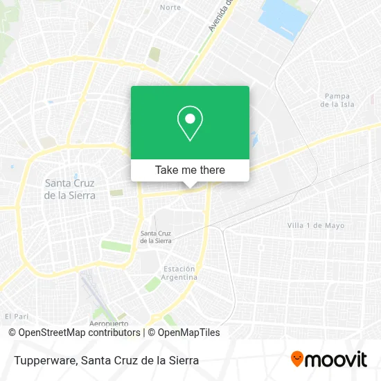 Tupperware map