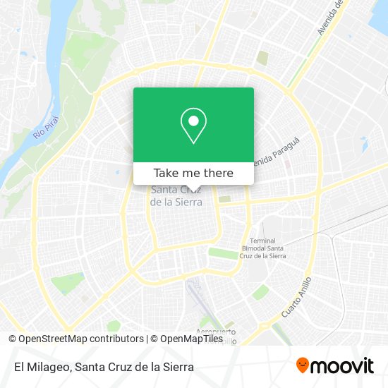 El Milageo map