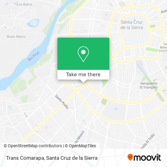 Mapa de Trans Comarapa