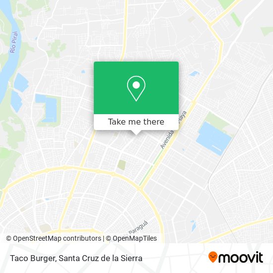 Taco Burger map