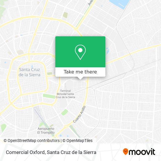 Comercial Oxford map