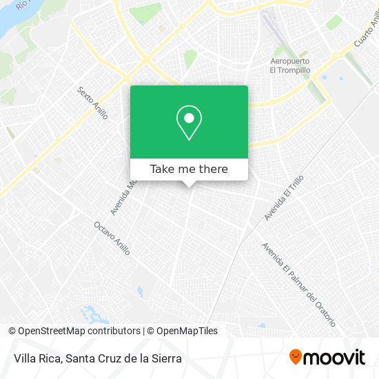 Mapa de Villa Rica