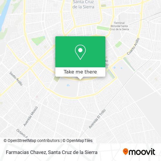 Mapa de Farmacias Chavez