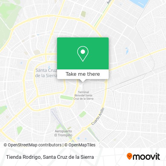 Mapa de Tienda Rodrigo