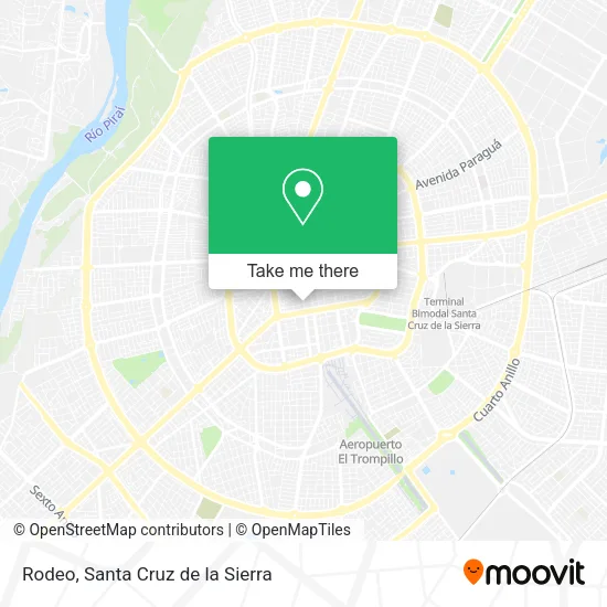 Rodeo map