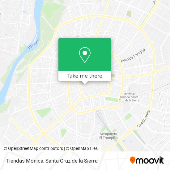 Mapa de Tiendas Monica