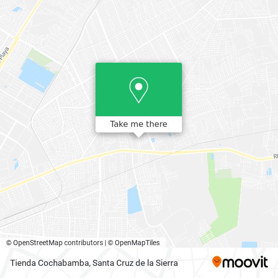 Tienda Cochabamba map