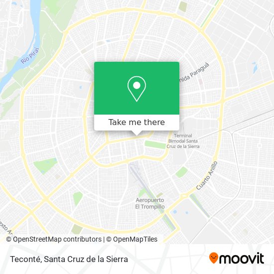 Teconté map