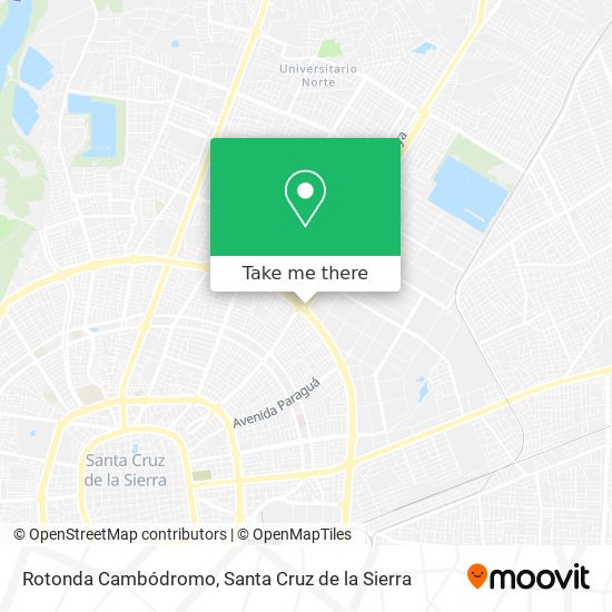 Mapa de Rotonda Cambódromo