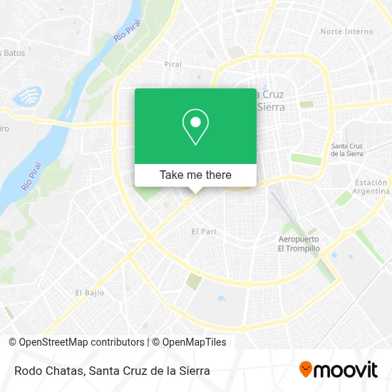 Rodo Chatas map