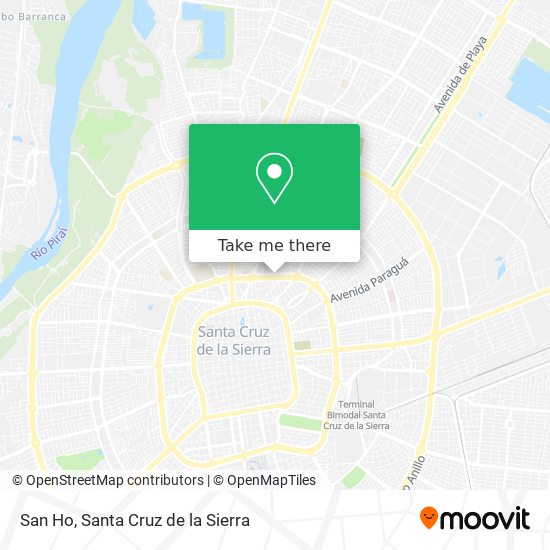 Mapa de San Ho