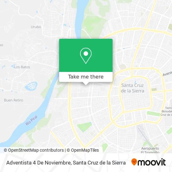 Mapa de Adventista 4 De Noviembre