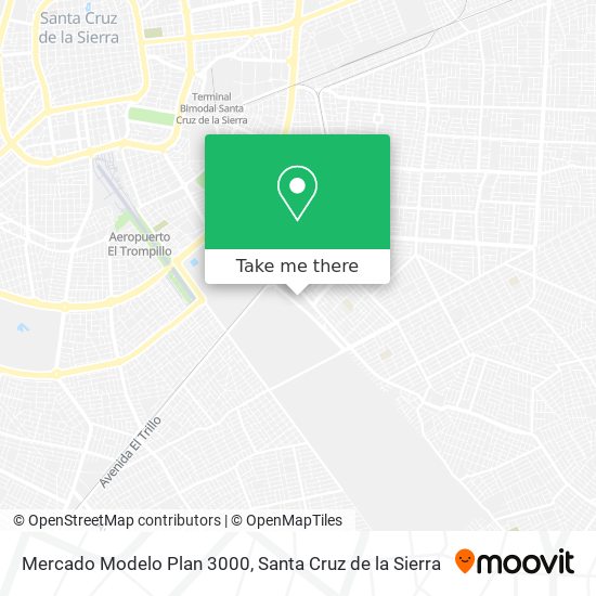 Mercado Modelo Plan 3000 map