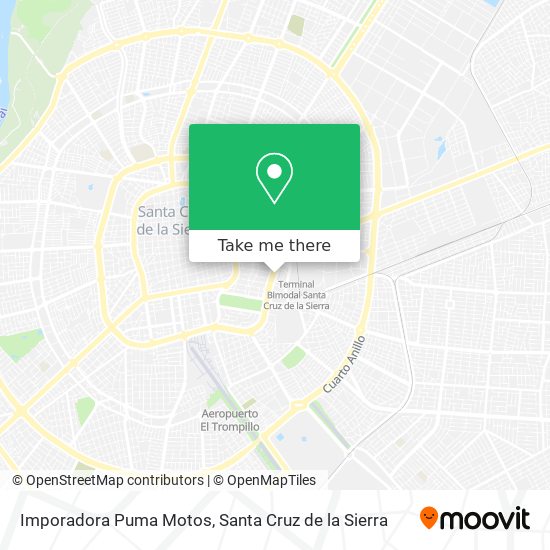 Mapa de Imporadora Puma Motos