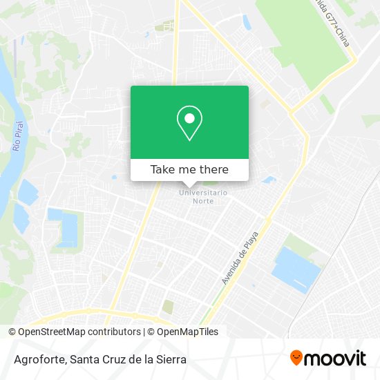 Agroforte map