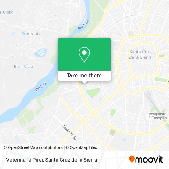 Mapa de Veterinaria Pirai