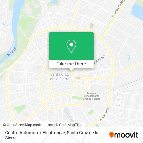 Centro Automotrix Electroarze map