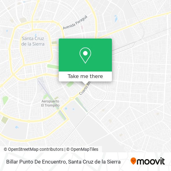 Billar Punto De Encuentro map