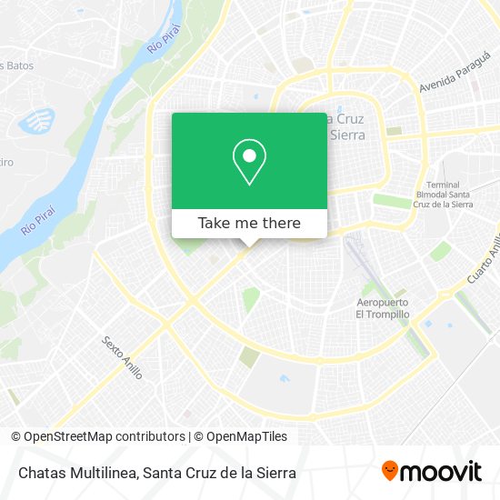 Mapa de Chatas Multilinea