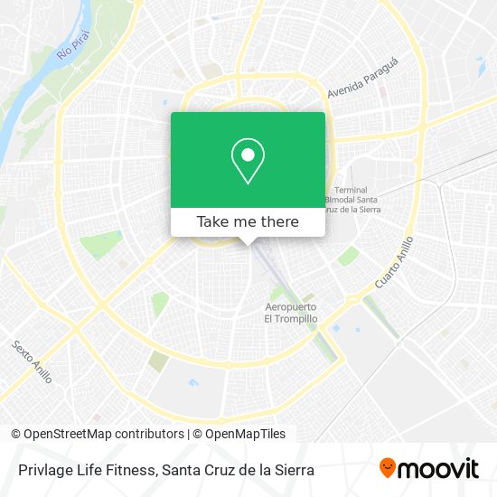 Privlage Life Fitness map