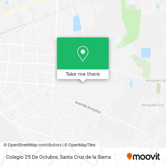 Mapa de Colegio 25 De Octubre