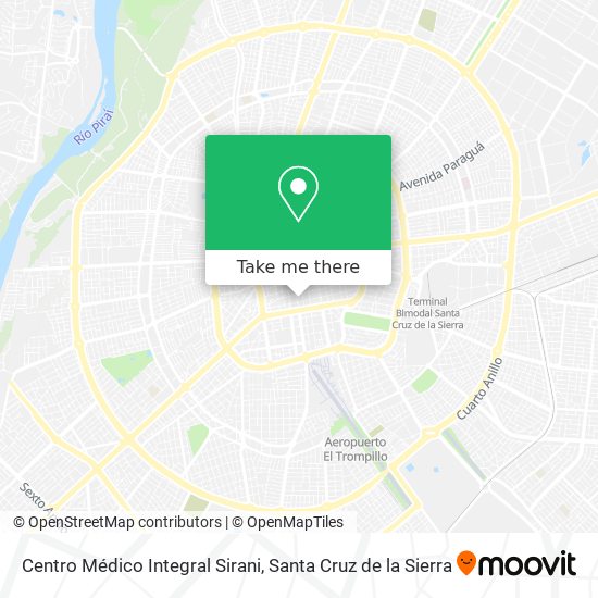 Centro Médico Integral Sirani map