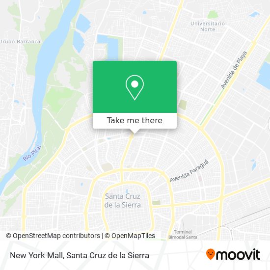 New York Mall map