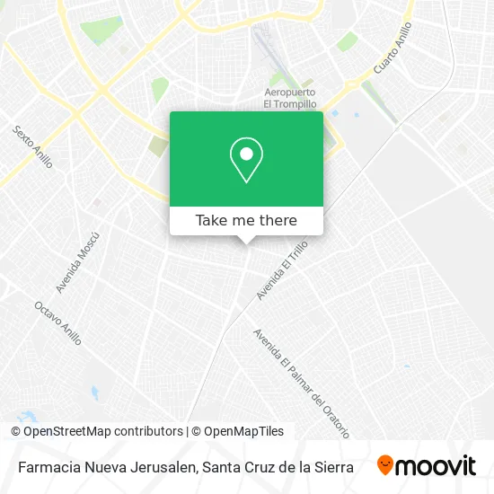 Mapa de Farmacia Nueva Jerusalen