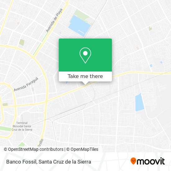 Mapa de Banco Fossil