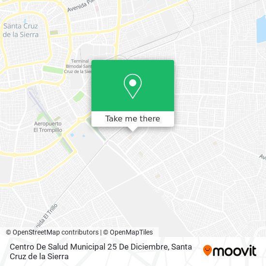 Centro De Salud Municipal 25 De Diciembre map