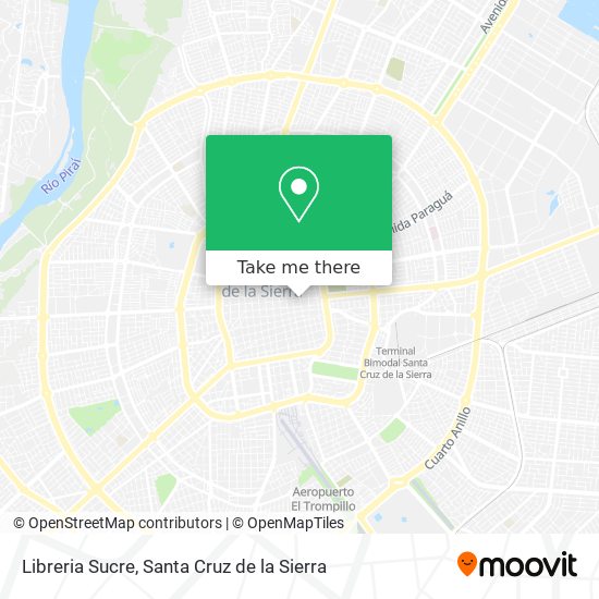 Libreria Sucre map