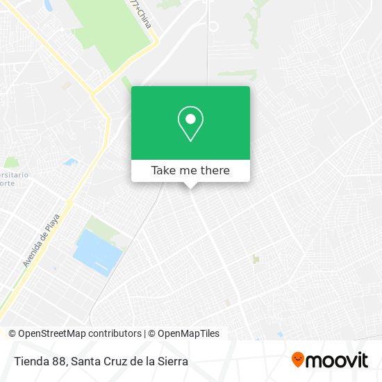Mapa de Tienda 88