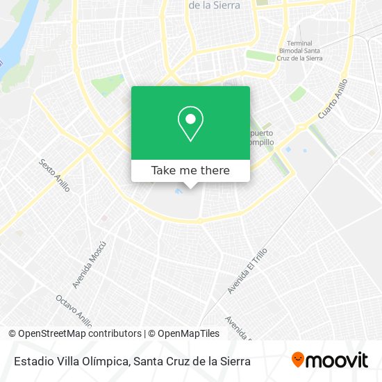 Estadio Villa Olímpica map