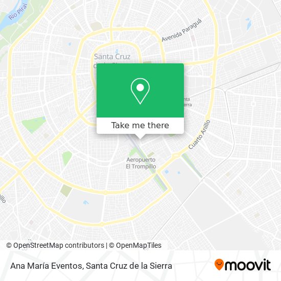 Ana María Eventos map