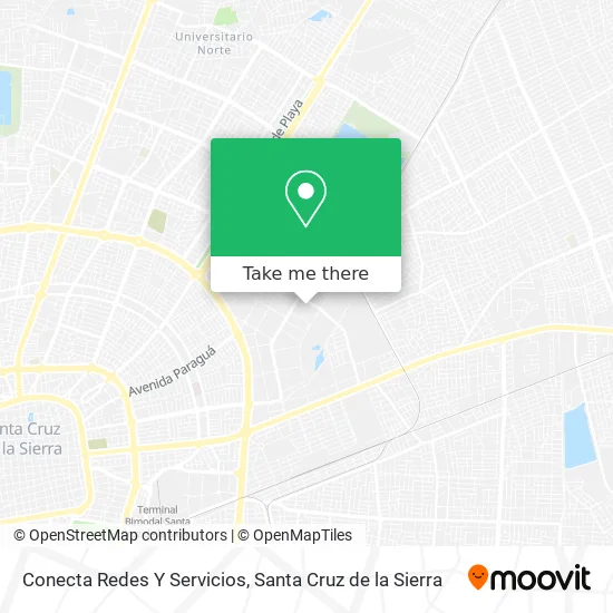 Mapa de Conecta Redes Y Servicios