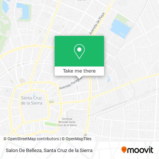 Salon De Belleza map